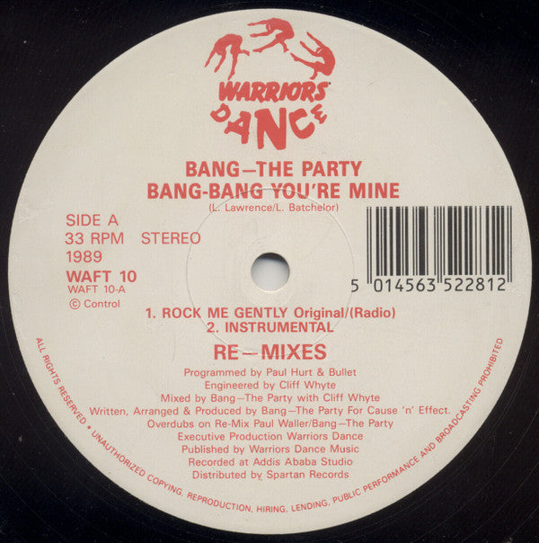 Bang-Bang You're Mine (Re-mixes)