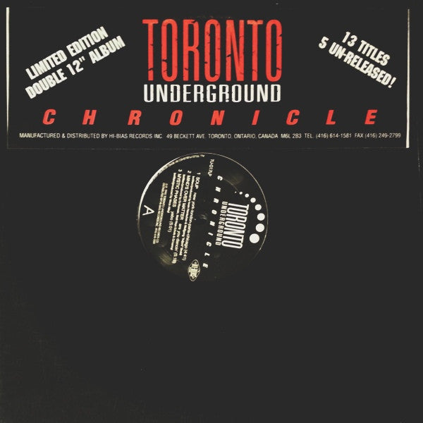Toronto Underground - Chronicle