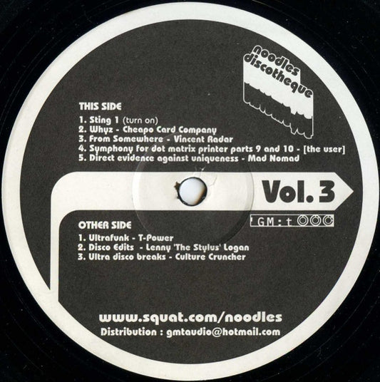 Noodles Discotheque Vol. 3