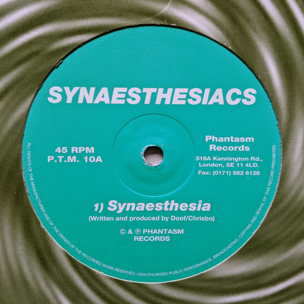 Synaesthesia / Synaesthesia (Hallucinogen Remix) / Channel 9