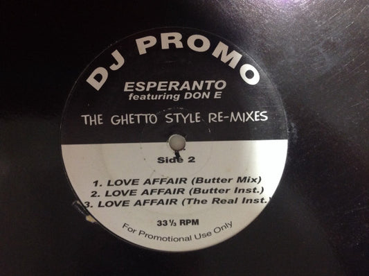 Love Affair (The Ghetto Style Re-Mixes)