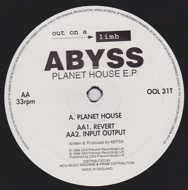 Planet House E.P