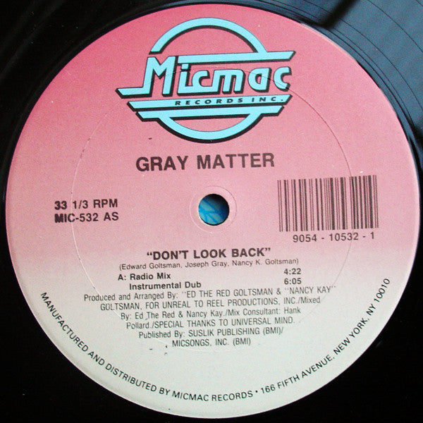 Don't Look Back