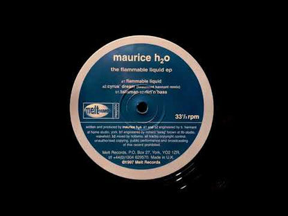 Maurice H2O - The Flammable Liquid EP