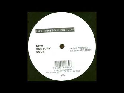 New Century Soul - Solo Moments / Three Steps Back