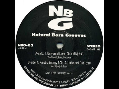 Natural Born Grooves - Universal Love