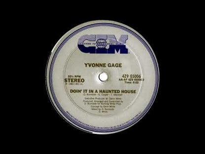 Yvonne Gage - Doin' It In A Haunted House