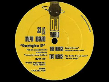 Ralphi Rosario - Quentagious EP