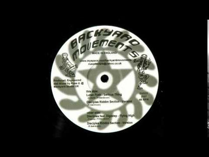 Lutan Fyah / Disciples - Serious Thing / Flying High