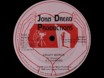 O.J. Diamond - Crazy Words