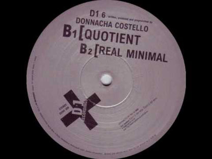 Donnacha Costello - Goshdarnit e.p