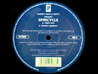 Spincycle - Times Out / Sponge Monkey