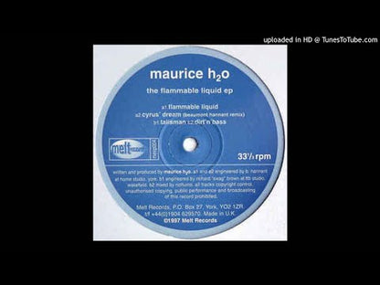Maurice H2O - The Flammable Liquid EP