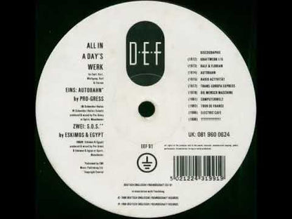 Various - All In A Day's Werk