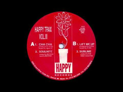 D-HA & Mike Banks - Happy Trax Vol. III