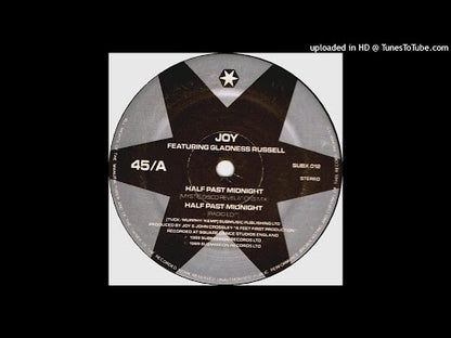 Joy Featuring Gladness Russell - Half Past Midnight