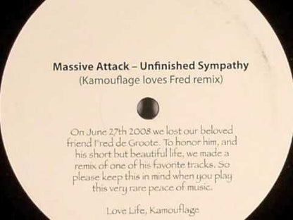 Massive Attack -Unfinished Sympathy (Kamouflage Loves Fred Remix)