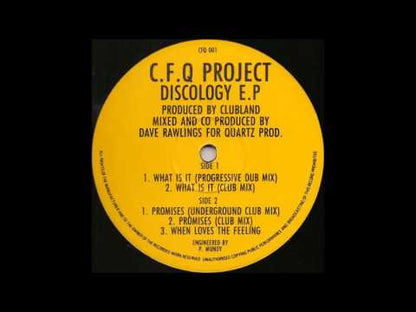 C.F.Q Project - Discology E.P