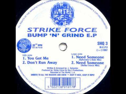 Strike Force - Bump 'n' Grind EP