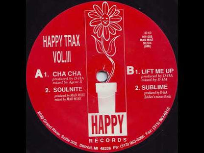 D-HA & Mike Banks - Happy Trax Vol. III