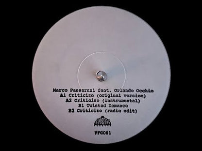 Marco Passarani Feat. Orlando Occhio - Fed Up