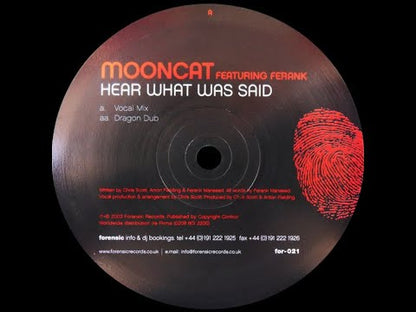 Mooncat - Hear What Was Said